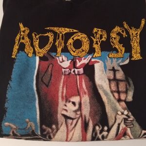 Autopsy Acts Of The Unspeakable XL Short Sleeve Shirt.